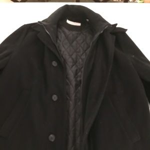 Men’s Black Pea Coat